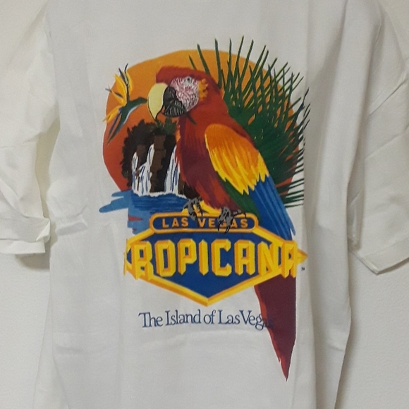 c NEW VTG. LAS VEGAS TROPICANA CASINO HOTEL XL SHIRT - Picture 2 of 4